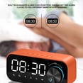 thumbnail image 4 of Kayannuo Back to School Clearance New Smart Mirror Bluetooth Speaker Subwoofer Portable Mini Stereo Mini Clock Home Alarm Clock Card, 4 of 9
