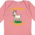 thumbnail image 4 of Inktastic Funny Goat Kid Joke Boys or Girls Long Sleeve Baby Bodysuit, 4 of 5