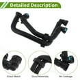 thumbnail image 4 of Unique Bargains No.PCH500900 HVAC Heater Hose Assembly for Land Rover Range Rover Sport 4.2L 2006-2009 Good Sealing Black Engine Radiator Hose Rubber 1 Pc, 4 of 7