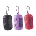 thumbnail image 3 of Paquete de 3 toallas refrescantes para gimnasio, toalla de hielo, toalla de microfibra para cuello y cara, refrescante rojo violeta negro, 3 of 9