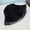 black, variant on Spring And Summer New Models Of Old Retro Solid Color Wool Edge Denim Hats Female Version Of Water Washing Wild Face Bucket Pot