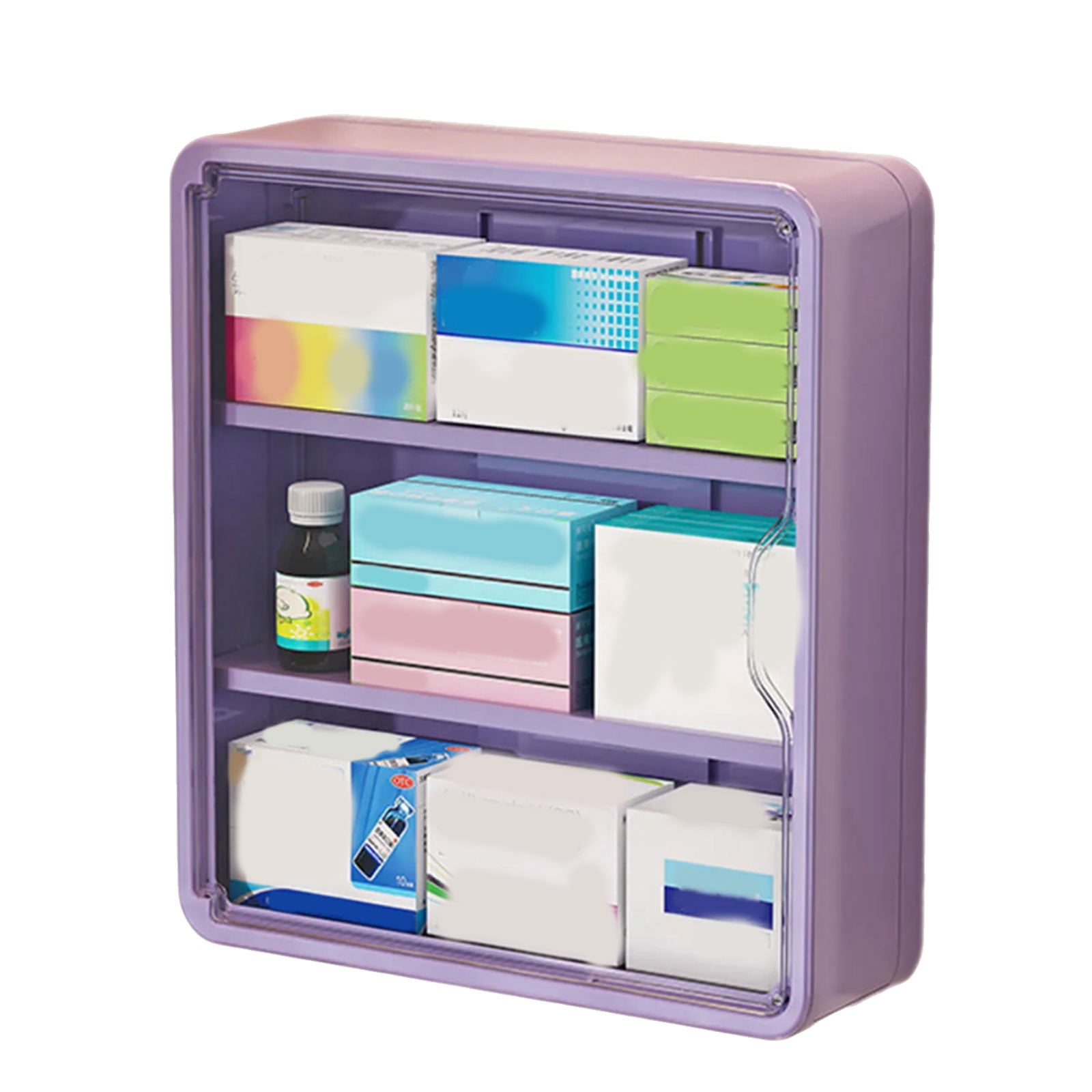 Easy Install Wall Mounted Organiser Multi Layer Shelf For Bathroom Bedroom Space Saving Storage Rack for Cosmetics
