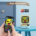 thumbnail image 3 of Divoom Ditoo Retro Pixel Art Game Altavoz Bluetooth con pantalla frontal controlada por aplicación LED 16X16 (azul)..., 3 of 5