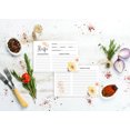 thumbnail image 4 of Inkdotpot 4x6 Inch Recipe Cards (Set of 50) , Thick Double Sided Premium Card Stock- Modern Style White Recipe Notecards for Weddings- Bridal- Baby Shower - flower Theme, 4 of 6