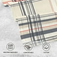 thumbnail image 5 of Yayeee 2 Pack Hand Towels for Bathroom 100% Cotton 16" x 28" Soft Absorbent Kitchen Towel, Beige Plaid Pattern, 5 of 7