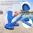 thumbnail image 4 of Filetarys Manual Pool Vacuum Head Brush, Cleaning Brush Easy Assembly Half Moon Strong Swimming Pool Vacuum Brush For Pond, 4 of 8