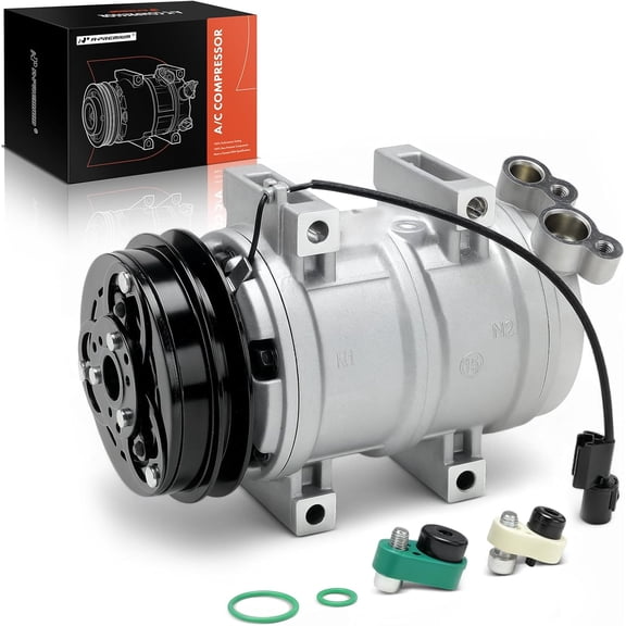 A-Premium AC A/C Compressor with Clutch Compatible with Mitsubishi L200 2008-2015, Replace# CO 29124C