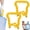 Yellow, variant on Anti Slip Water Lifter – Home/Office Essential, 5 Gallon Water Bottle Preventing Tilting Portable Easy Grip Bottle Handle Carrier Lifter for Home and Outdoor Use (Yellow, 2 pcs)