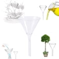 thumbnail image 4 of EeaseMX Cristalería de laboratorio, química analítica, embudo de alimentación para líquidos o sólidos, embudo triangular grueso, resistente a altas temperaturas, herramienta de 40 mm, 4 of 7