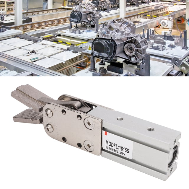 Cilíndrico neumático de la pinza de aire, cilindro de aire acondicionado de la pinza de aire senbaje estable de de 16 mm para procesamiento industrial