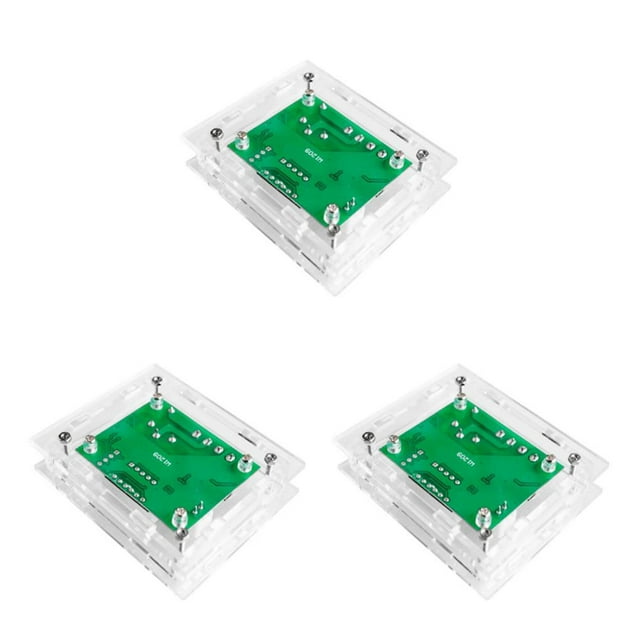 crativent Temp Controller Module Sensing Accessories with Switch LCD Board Temperature Controllers Intelligent Chip Thermostat Thermostat Shell 3Set