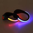 thumbnail image 3 of LED Luminous Shoe Clip Outdoor Bicycle LED Luminous Night Running Shoe Safety Clips Cycling Sports Warning Light Safety Yellow, 3 of 7