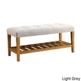 thumbnail image 3 of Acme Furniture Havenside Home Ventura Multicolor Tufted Fabric Bench, 3 of 5