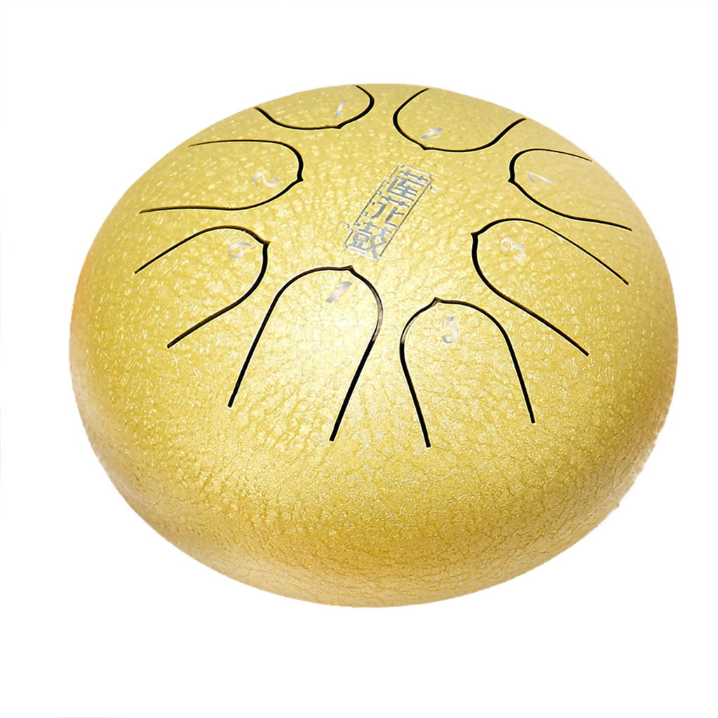 Nacni Handmade Steel Tongue Drum Kit Steel Tongue Drum Color Hollow Drum Percussion