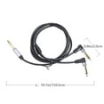 thumbnail image 3 of Shisuyan Acoustic Electric Guitar Cable Assorted Color 1Set 150x2Cm, 3 of 8