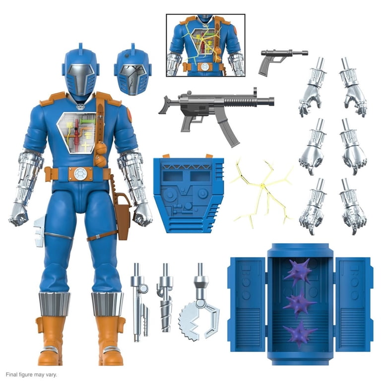Super7 G.I. Joe Cobra B.A.T. Teen Action Figures, 9.75 x 8.45 x