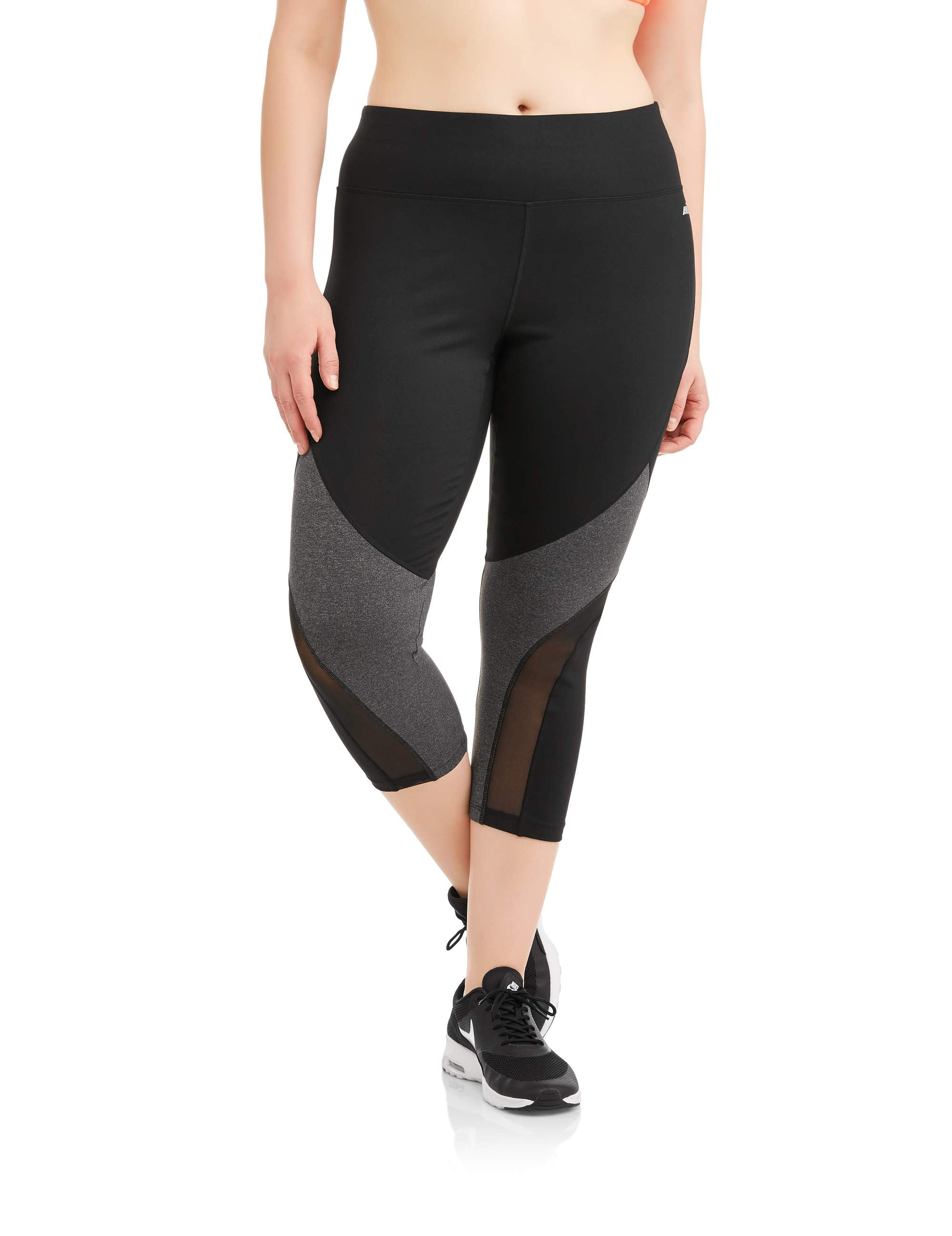 Avia Women's Plus Size Active Higher Ground Performance 22 Capri