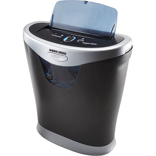 Black & Decker 8 Sheet Paper Shredder w/ Power Boost Technology