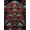 Red, Pattern 8, variant on ODIKA 4' x 6' Machine Washable Non-Slip Area Rug, abstract geometric High Traffic Rug, Black, 1237135