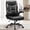 Light Black, variant on ATHOPE Executive Office Chair, Leather Office Chair with High Back Flip Up Armrests, Height Adjustable Comfy Desk Chair with Wheels, Ergonomic Computer Chair, Matte Brown