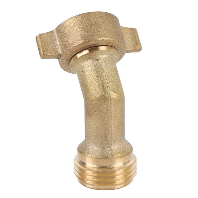 CODO de Manguera de Agua de 45 Grados, Adaptador de Manguera de Agua Potable de RV Fácil de Instalar Universal para un Remolque de Vije de Vehículos Recreativos