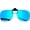 Blue, variant on Clip on Sunglasses Polarized over Glasses Women Dark Flip up Sun Glasses Men UV Protection Driving Fishing Black Lens