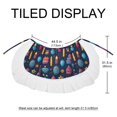 thumbnail image 5 of Hanukkah Stylish Chiffon Summer Beach Dress - Women's Fashionable Polyester Strap Sun Dress, 5 of 6