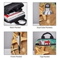 thumbnail image 3 of Honeii Starfish And Seashell 1 Print Lightweight Backpacks,Carry on Backpack,Durable Backpack for School, Work & Travel, 3 of 7