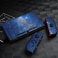 thumbnail image 3 of POBUDS Switch Skin | Sticker Wrap Vinyl Decal | Set Compatible with Nintendo Switch ( Switch OLED Model, Star Galaxy), 3 of 5