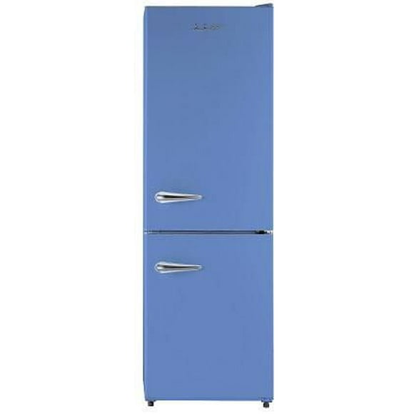 iio 11 Cu. Ft. Retro Refrigerator with Bottom Freezer in Cream (Right Hinge)
