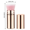 thumbnail image 3 of Beauty Tools Powder Brush for Makeup Application Soft Face Brush for Loose Powder Foundation Blending All Skin Types Makeup Tool, 3 of 8