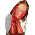 thumbnail image 4 of Guantes Largos Satinados Fashion, 4 of 8