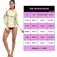 thumbnail image 3 of joogoo Womens UPF 50+ Sun Shirts Yellow Triangle Long Sleeve UV Protection Rash Guard Tops M, 3 of 7