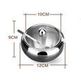 thumbnail image 4 of Lunfar Stainless Steel Sugar Bowl with Clear Lid and Sugar Spoon Sugar Container for Home and Kitchen, 4 of 4