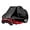 Black, variant on IC ICLOVER Zero-Turn Mower Cover, Heavy Duty 600D Riding Lawn Mower Covers, Waterproof Universal Fit with Storage Bag, Tractor Cover Up to 60" Decks