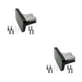 thumbnail image 3 of Guardoinrt Plug Mounting Panel 120A For Anderson Connectors Flush Mount Recessed Plate For Anderson Parts Grey 2Set, 3 of 6