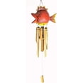 thumbnail image 1 of Hand Carved and Painted Blow Fish Cute Bamboo Windchime, 1 of 1