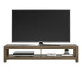 Mainstays Parsons TV Stand for TVs up to 65", Walnut