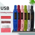 thumbnail image 4 of Amdohai Alimentations USB Mini Broyeur Électrique Portatif Outil de Perceuse Ongles Gelatum Retrait Perceuse Machine de Manucure Meulage Outil Rotatif Trousse pour Mouture Taille Polissage Gravure, 4 of 8
