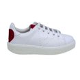 thumbnail image 6 of Victoria Girls Casual Leather Shoes, White \ Red Star,11.5 M US, 6 of 7