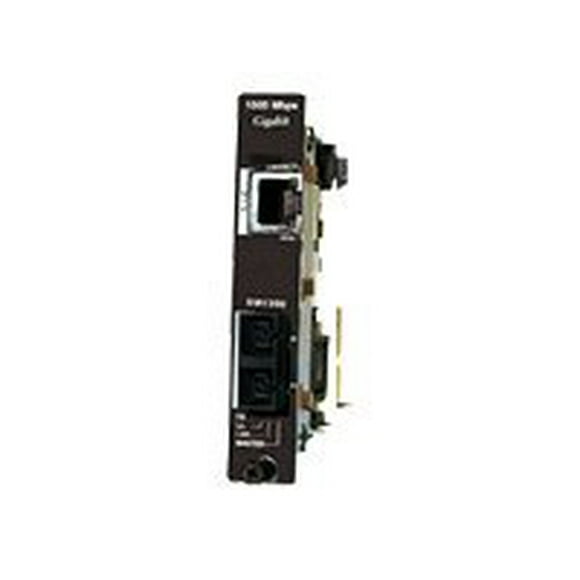 IMC iMcV-Gigabit - Fiber media converter - GigE - 1000Base-LX, 1000Base-T - RJ-45 / SC single-mode - up to 24.9 miles - 1310 nm