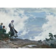thumbnail image 2 of Charles Courtney Curran 14x11 Black Ornate Wood Framed Double Matted Museum Art Print Titled: After the Storm, 2 of 5