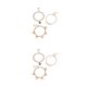 thumbnail image 1 of Guardurnaity 3 piezas de tobilleras de moda, joyería para pies, sandalias, decoraciones descalzas, accesorios para mujeres, pulseras de tobillo a Type1 NO1, 1 of 6