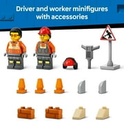 LEGO City Yellow Construction Wheel Loader Building Sensory Toy - Construction Vehicle Toy for Toddlers, Boys and Girls, Ages 4+ Educational, Learning Gift Idea for Preschoolers - 60450