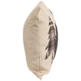 thumbnail image 3 of Northlight Pine Tree Silhouettes Christmas Throw Pillow - 15" - Tan, 3 of 6