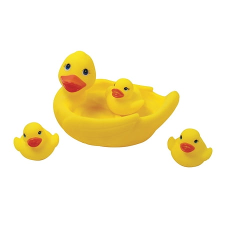 Tubby Scrubby Duck Family Bath Toys