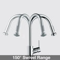 thumbnail image 5 of Hansgrohe 04310 Talis S² 1.5 GPM Pull-Down Kitchen Faucet Higharc Spout - Silver, 5 of 7