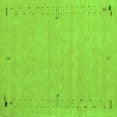 thumbnail image 1 of Ahgly Company Indoor Square Abstract Green Contemporary Area Rugs, 8' Square, 1 of 1