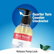 Real Relief Arnica Oil with Chamomile & Lavender Essential Oil, Soothes Sore Muscles, Joints & Body, Relaxing Massage Therapy Oil for Personal or Professional use, 8 fl. Oz