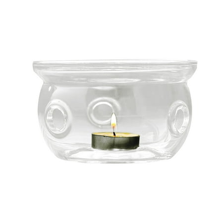 

High Heat Resistant Borosilicate Thicken Glass Teapot Warmer Heating Base Set Tea Pot Tea Light Heater